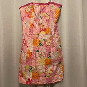 Lily Pulitzer strapless dress